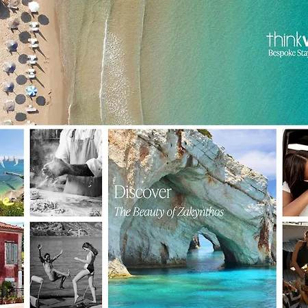 빌라 Lamer Seafront Villa, Zante Zen By Thinkvilla *